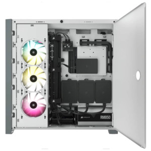 Corsair 5000D RGB AIRFLOW Tempered Glass Mid-Tower ATX Case - White