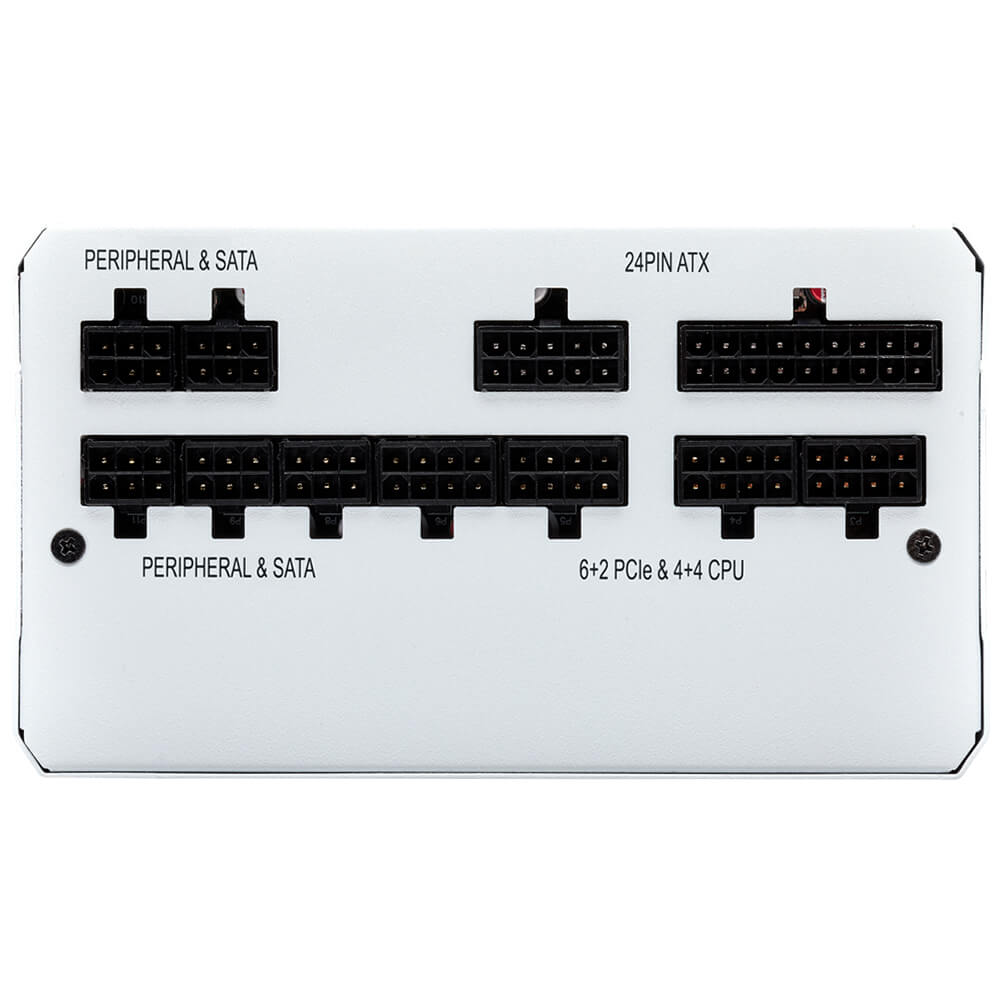 Corsair RMx Series™ RM750X – 750 Watt 80 PLUS® Gold Certified – Fully Modular PSU H3 Corsair RMx Series™ RM750X - 750 Watt 80 PLUS® Gold Certified - Fully Modular PSU (White) - Ảnh 3