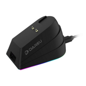 DareU EM901X RGB Superlight Wireless Black Mouse