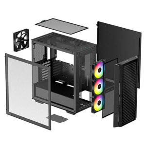 DeepCool CG540 AirFlow - Mid-Tower Case
