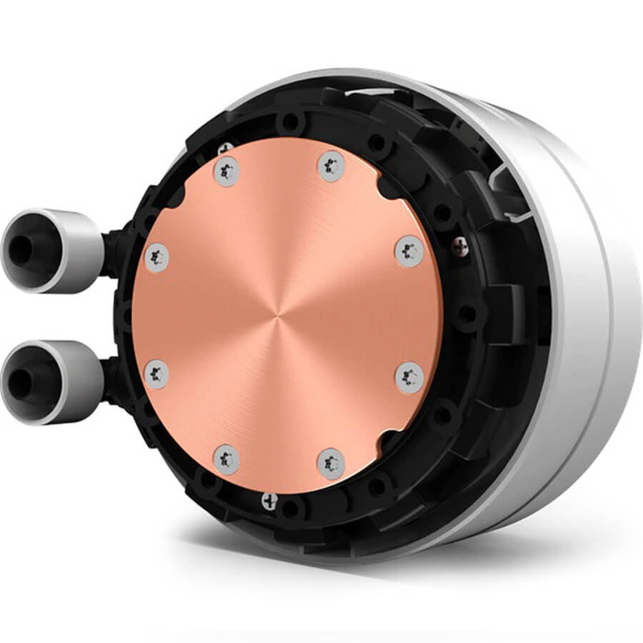 Kraken X53 RGB h5 NZXT Kraken X53 RGB - 240mm Liquid Cooler with RGB - White - Ảnh 5