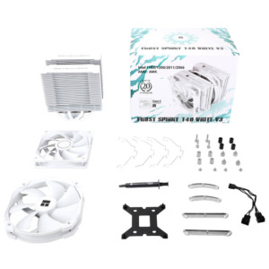 Thermalright Dual-Tower Frost Spirit 140 White V3 - CPU Air Cooler