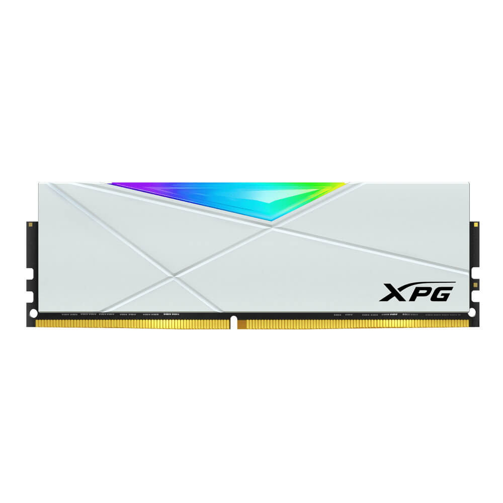 Adata SPECTRIX D50 RGB White – 8GB 1x8GB DDR4 – Bus 3200Mhz Cas 16 H1 Adata SPECTRIX D50 RGB White - 8GB (1x8GB) DDR4 - Bus 3200Mhz Cas 16