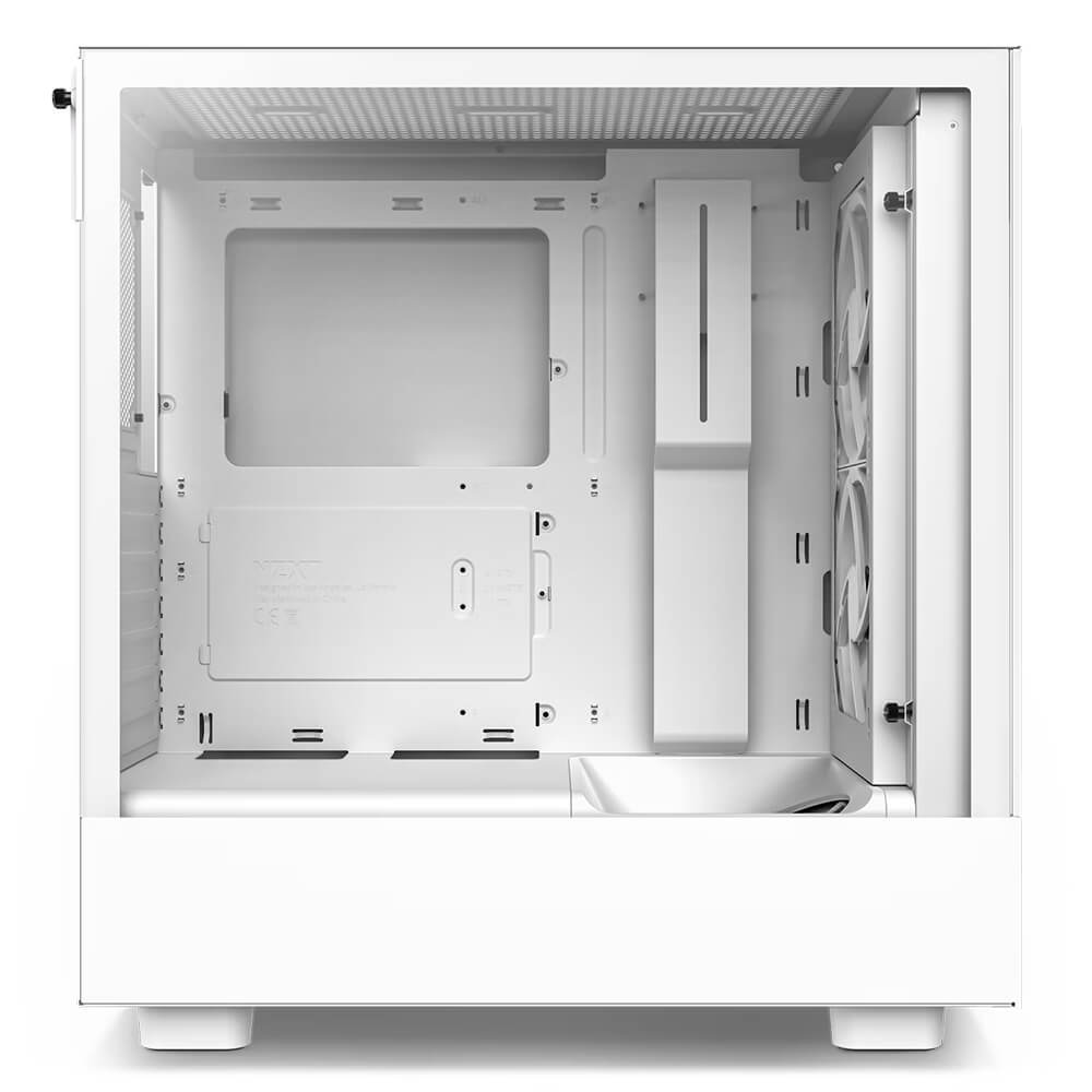 NZXT H5 Elite White H2 NZXT H5 Elite White - Premium Compact Mid-tower Case - Ảnh 2