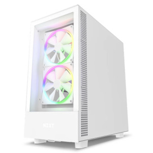 NZXT H5 Elite White H3 NZXT H5 Elite White - Premium Compact Mid-tower Case