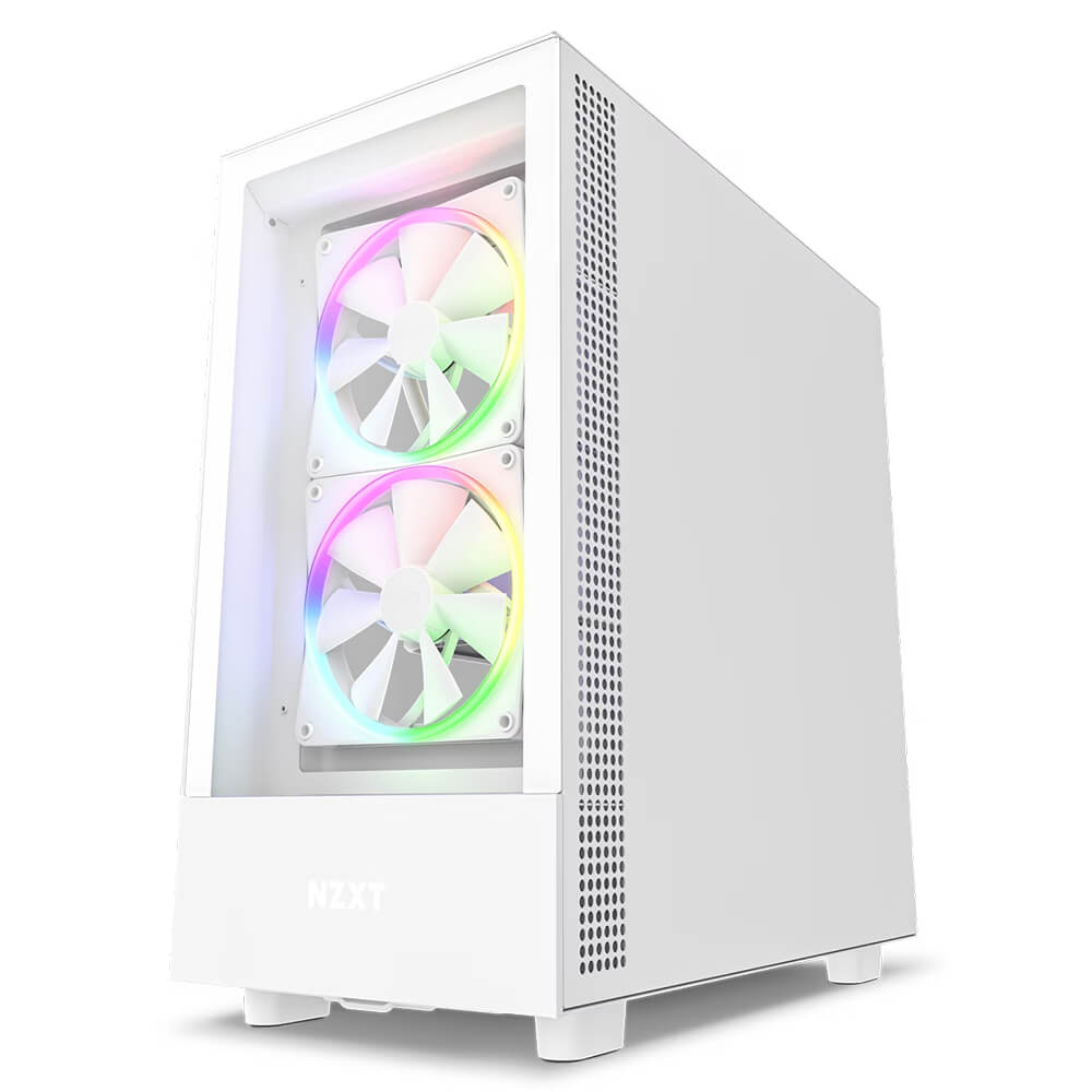 NZXT H5 Elite White H3 NZXT H5 Elite White - Premium Compact Mid-tower Case - Ảnh 3