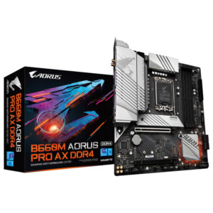Gigabyte B660M AORUS PRO AX DDR4 (Rev 1.0) - Socket 1700