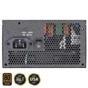 EVGA 600 BQ - 80+ BRONZE 600W - Semi Modular