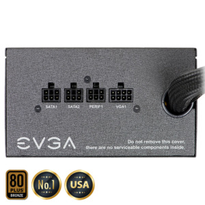 EVGA 600 BQ - 80+ BRONZE 600W - Semi Modular