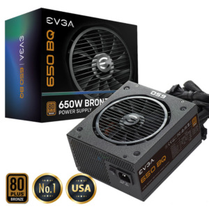EVGA 650 BQ - 80+ BRONZE 650W -  Semi Modular