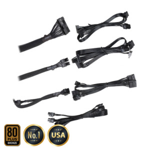 EVGA 650 BQ - 80+ BRONZE 650W - Semi Modular