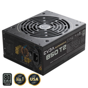 EVGA SuperNOVA 850 T2 - 80+ TITANIUM 850W - Fully Modular