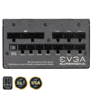 EVGA SuperNOVA 850 T2 - 80+ TITANIUM 850W - Fully Modular