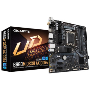 Gigabyte B660M DS3H AX DDR4 (Rev 1.x) - Socket 1700