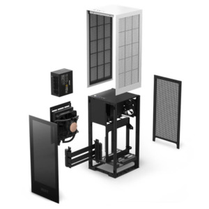 NZXT H1 v2 - Mini Tower - White