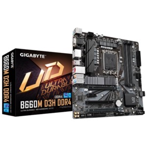Gigabyte B660M D3H DDR4 (Rev 1.0) - Socket 1700