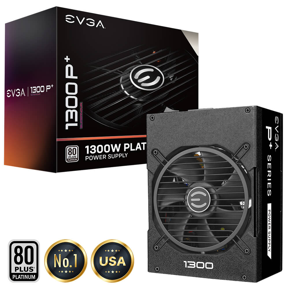 EVGA SuperNOVA 1300P 80 PLATINUM 1300W Fully Modular H1 EVGA SuperNOVA 1300 P+ - 80+ PLATINUM 1300W - Fully Modular