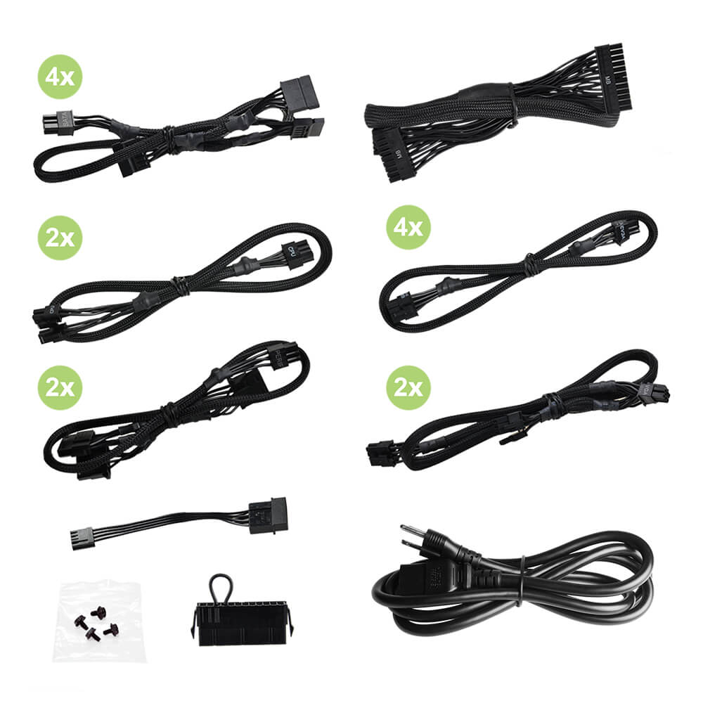 EVGA SuperNOVA 1300P 80 PLATINUM 1300W Fully Modular H6 EVGA SuperNOVA 1300 P+ - 80+ PLATINUM 1300W - Fully Modular - Ảnh 6