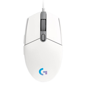 Logitech G203 Lightsync RGB - 6 Buttons - White