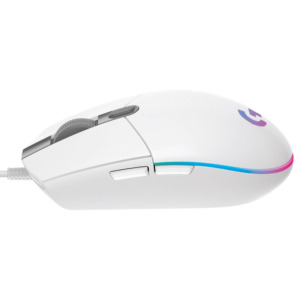 Logitech G203 Lightsync RGB - 6 Buttons - White