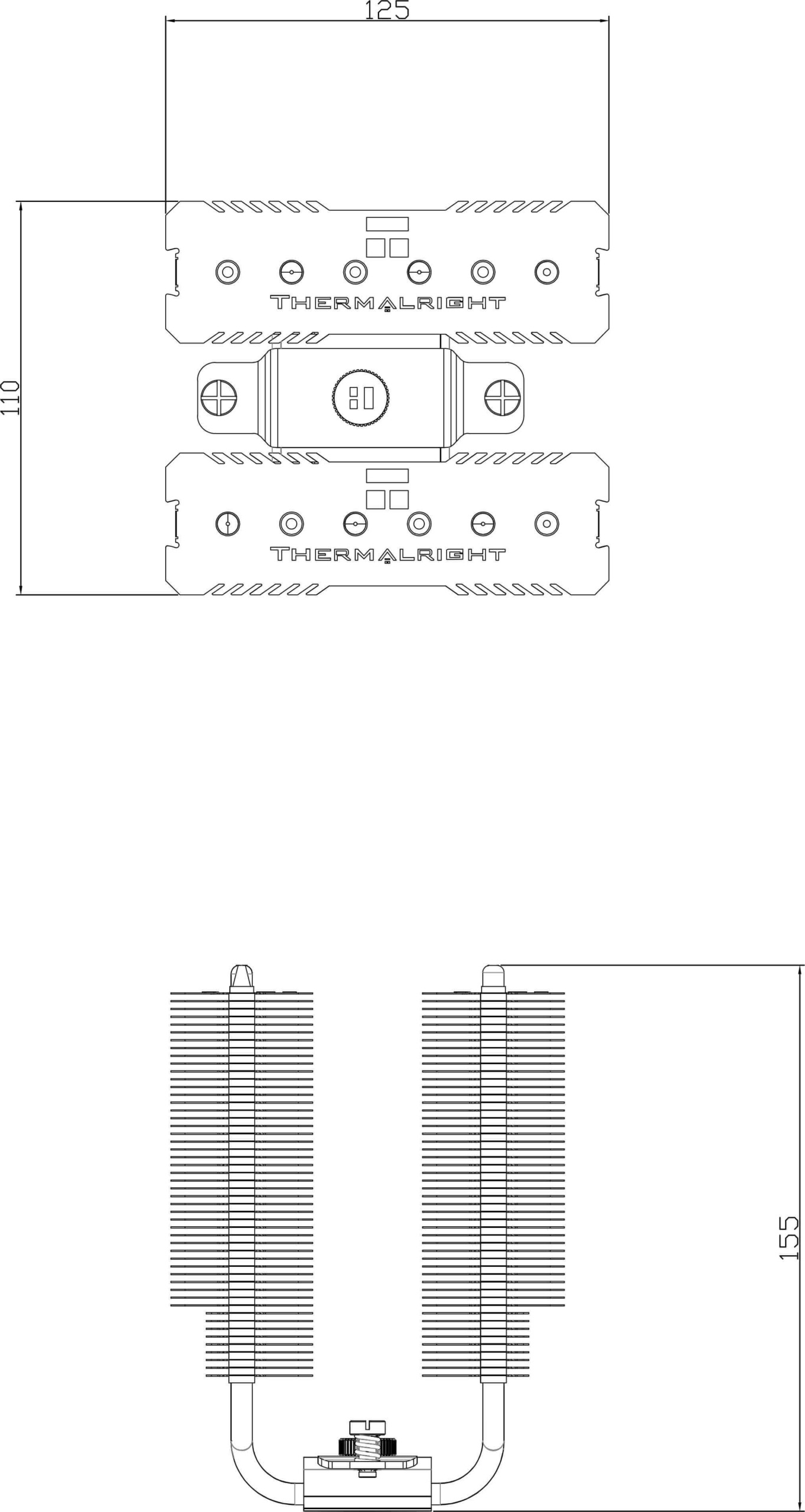 Thermalright Peerless Assassin 120 SE White ARGB CPU Air Cooler Features scaled Thermalright Peerless Assassin 120 SE White ARGB - CPU Air Cooler