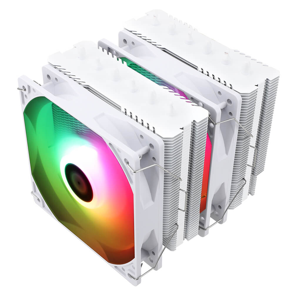 Thermalright Peerless Assassin 120 SE White ARGB CPU Air Cooler H2 Thermalright Peerless Assassin 120 SE White ARGB - CPU Air Cooler - Ảnh 2