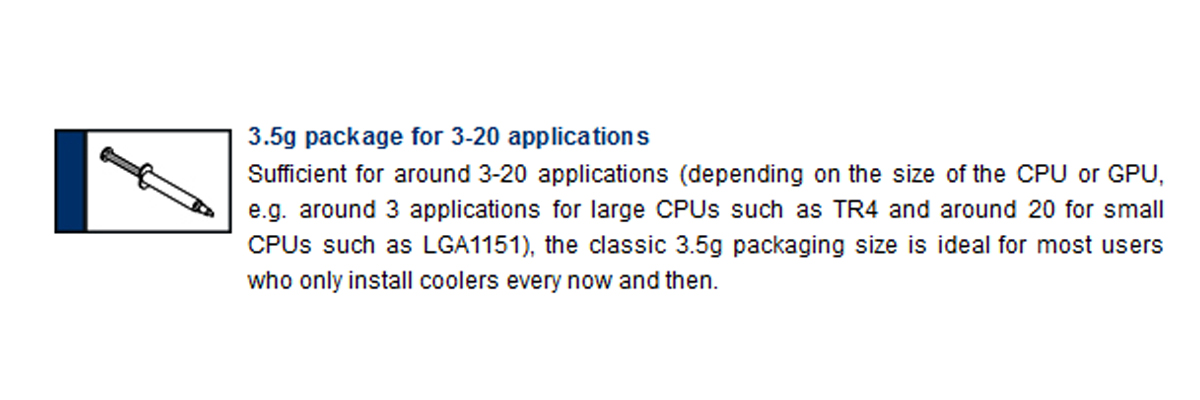 Noctua NT-H2 3.5g - Thermal Paste