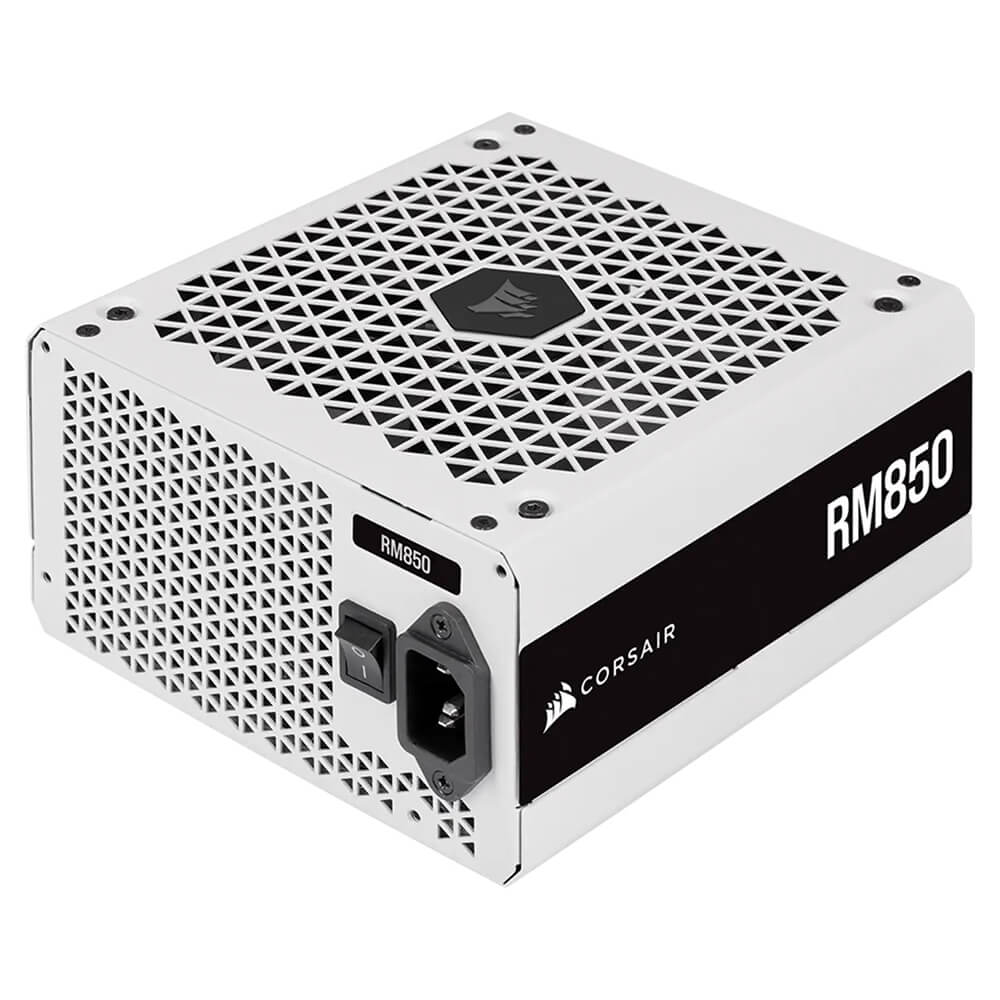 Corsair RM850 White 2021 H2 Corsair RM850 White 2021 - 850 Watt 80 PLUS Gold Fully Modular ATX PSU - Ảnh 2