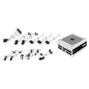 Corsair RM850 White 2021 H9 Corsair RM850 White 2021 - 850 Watt 80 PLUS Gold Fully Modular ATX PSU