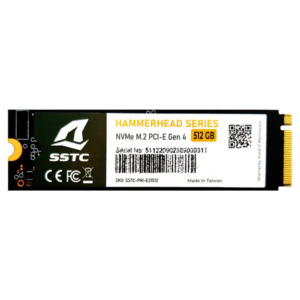 SSTC HAMMERHEAD E21 512GB - PCIe 4.0 x4 NVMe M.2