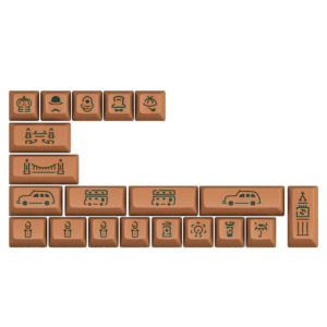 AKKO 3098S World Tour London - AKKO CS Jelly sw / Hotswap Keyboard