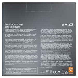 AMD Ryzen™ 5 7600X 6C/12T Upto 5.3Ghz (Không Kèm FAN)