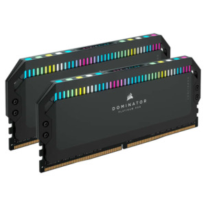 Corsair DOMINATOR® PLATINUM RGB Black - 32GB (2x16GB) DDR5 - Bus 5600MHz Cas 36