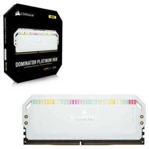Corsair DOMINATOR® PLATINUM RGB White - 64GB (2x32GB) DDR5 - Bus 5600MHz Cas 40