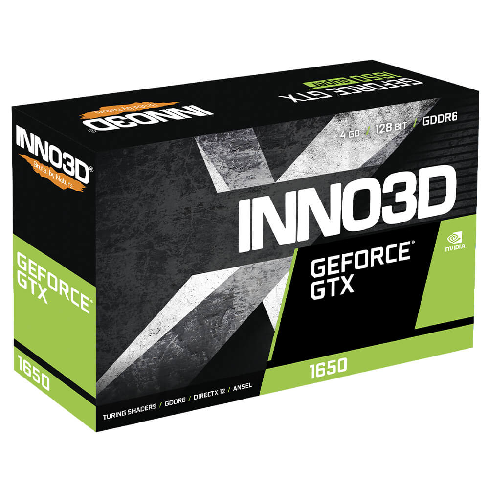 INNO3D GEFORCE GTX 1650 GDDR6 TWIN X2 OC V3 H3 INNO3D GEFORCE GTX 1650 GDDR6 TWIN X2 OC V3 - 4GB GDDR6 - Ảnh 3