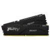 Kingston Fury Beast Black - 32GB (2x16GB) DDR5 - Bus 5200MHz Cas 40 (KF552C40BBK2-32WP)