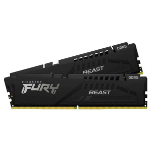Kingston Fury Beast Black - 32GB (2x16GB) DDR5 - Bus 5200MHz Cas 40 (KF552C40BBK2-32WP)