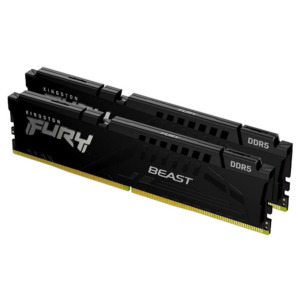 Kingston Fury Beast Black - 32GB (2x16GB) DDR5 - Bus 5200MHz Cas 40 (KF552C40BBK2-32WP)