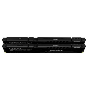 Kingston Fury Beast Black - 32GB (2x16GB) DDR5 - Bus 5200MHz Cas 40 (KF552C40BBK2-32WP)