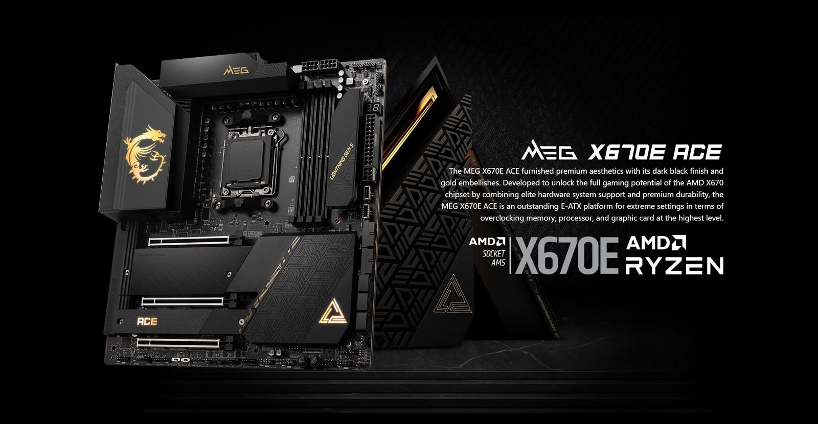 MSI MEG X670E ACE - Socket AM5