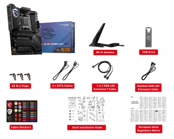 MSI MPG X670E CARBON WIFI - Socket AM5