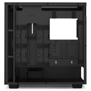 NZXT H7 Flow Matte Black H6 NZXT H7 Flow - Black - Mid-Tower Airflow Case
