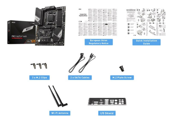MSI PRO X670-P WIFI - Socket AM5