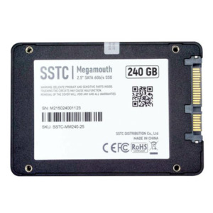 SSTC MEGAMOUTH 240GB - 2.5inch Sata 3 SSD