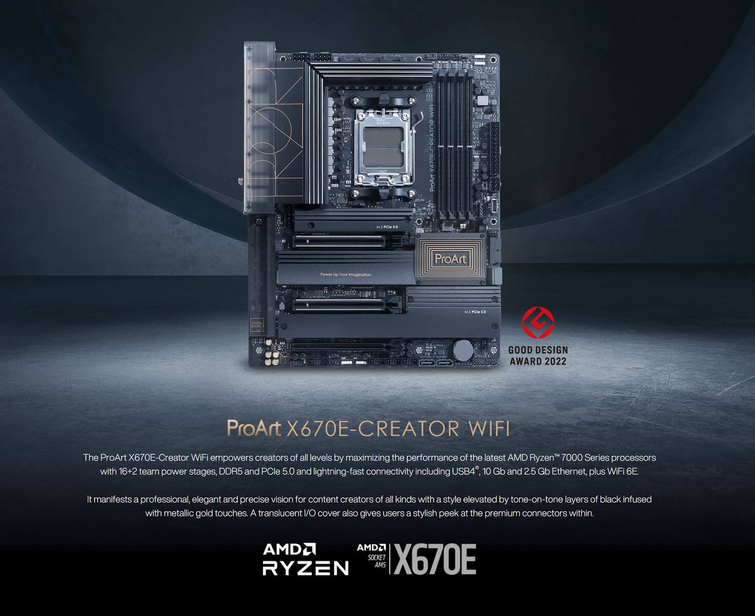 Asus ProArt X670E-Creator WiFi - Socket AM5