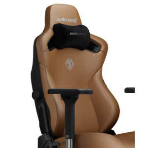 Andaseat Kaiser 3 Bentle Brown - Premium PVC Leather - Ultimate Ergonomic Gaming Chair