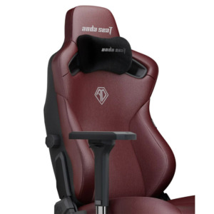 Andaseat Kaiser 3 Classic Maroon - Premium PVC Leather - Ultimate Ergonomic Gaming Chair