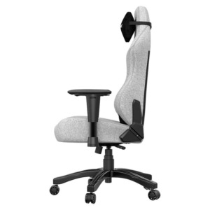 Andaseat Phantom 3 Ash Grey - Linen Fabric - Premium Office Gaming Chair