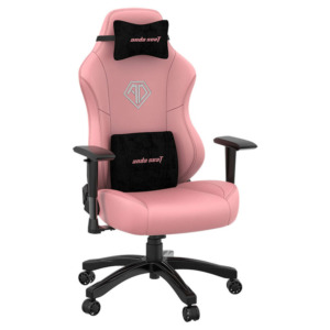 Andaseat Phantom 3 Creamy Pink - Premium PVC Leather - Office Gaming Chair