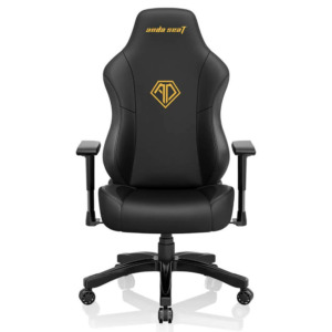 Andaseat Phantom 3 Elegant Black - Premium PVC Leather - Office Gaming Chair